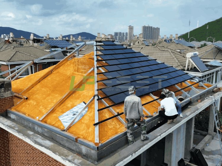 UPBEST、新しい住宅用の革新的なソーラータイルプロジェクトを開始